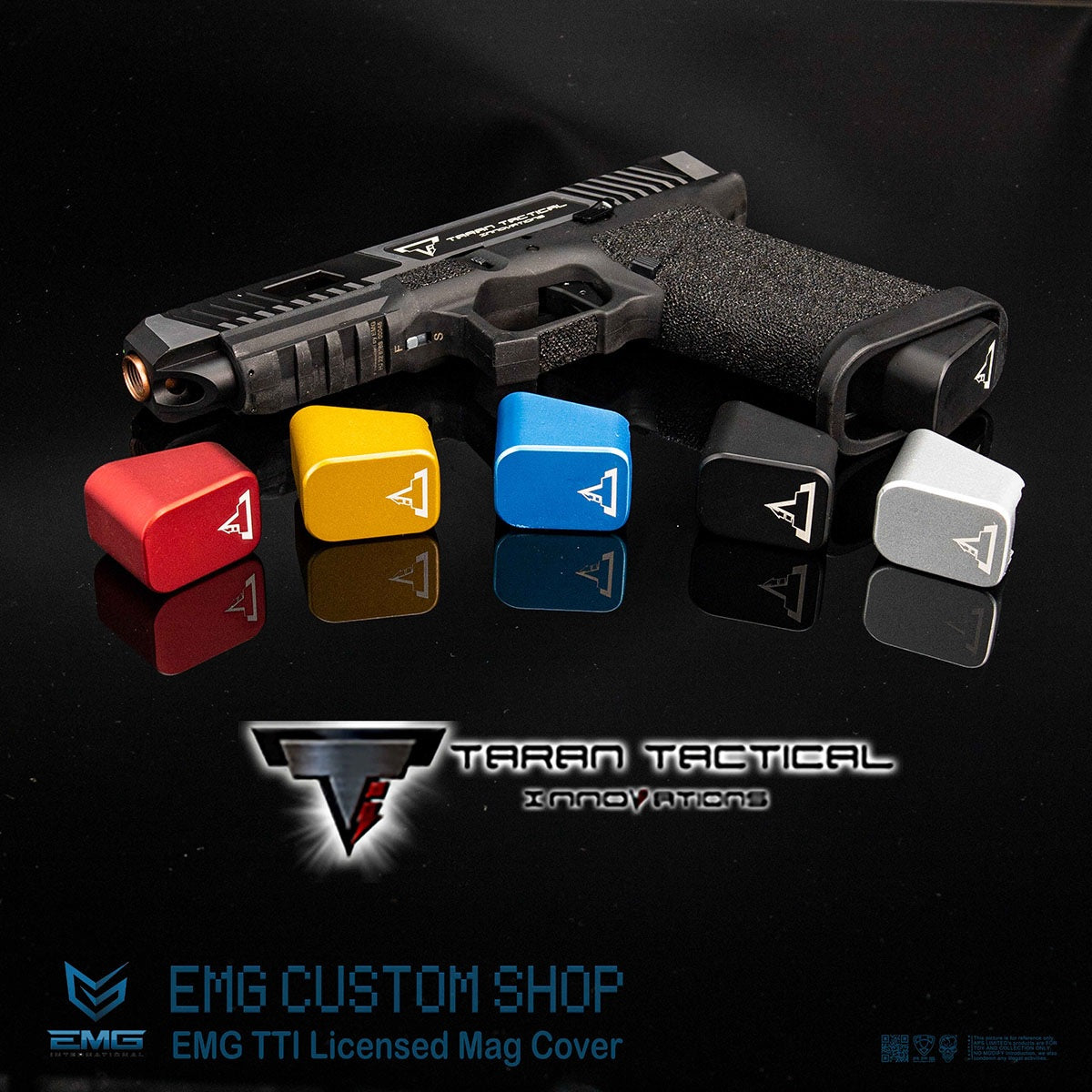 EMG TTI Magazine Cover for Marui / APS G-Series Pistol ( TTI-08 )