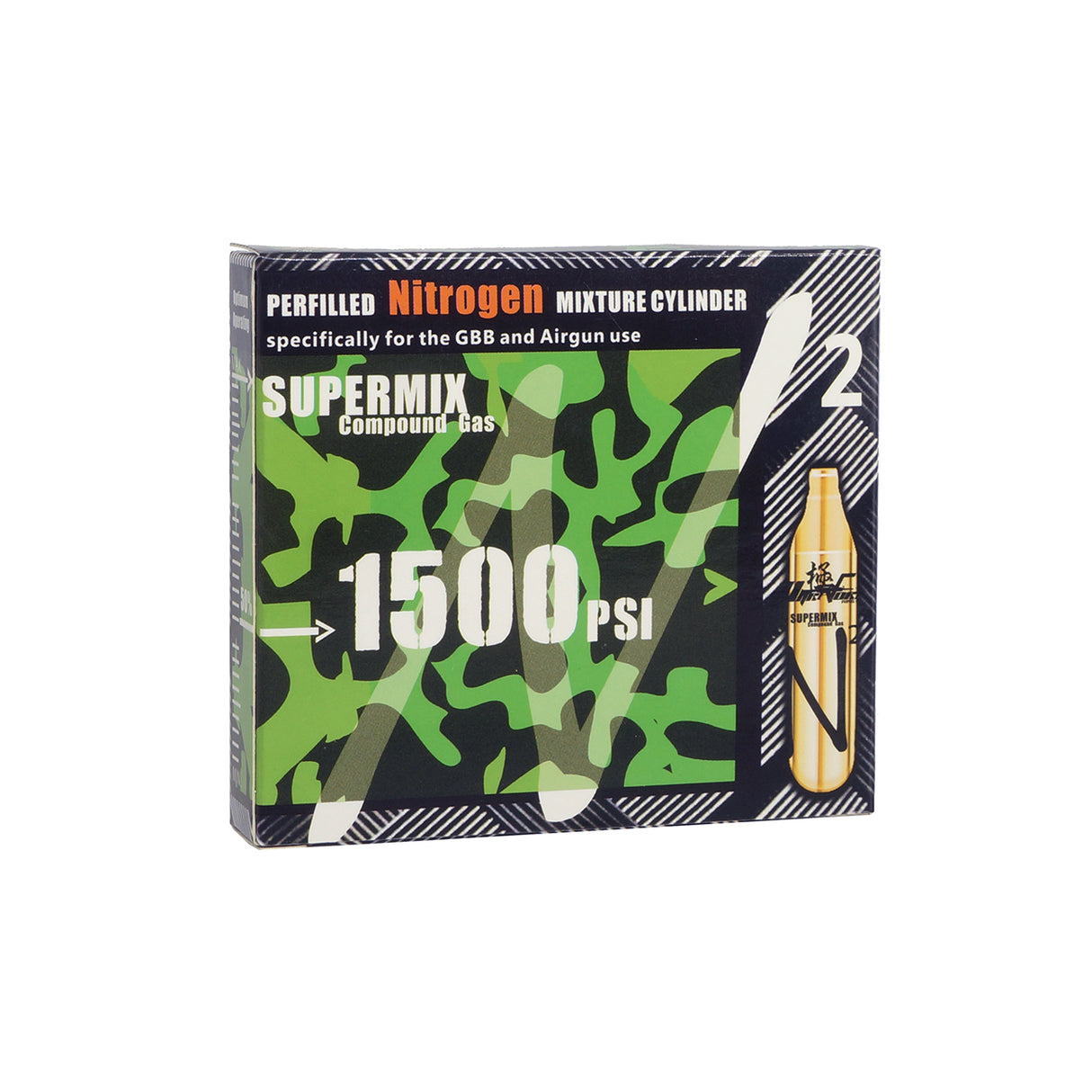 Ultraforce 3.5g Nitrogen Mixture Co2 Cartridge 5 Pcs Pack ( UL-10163 )