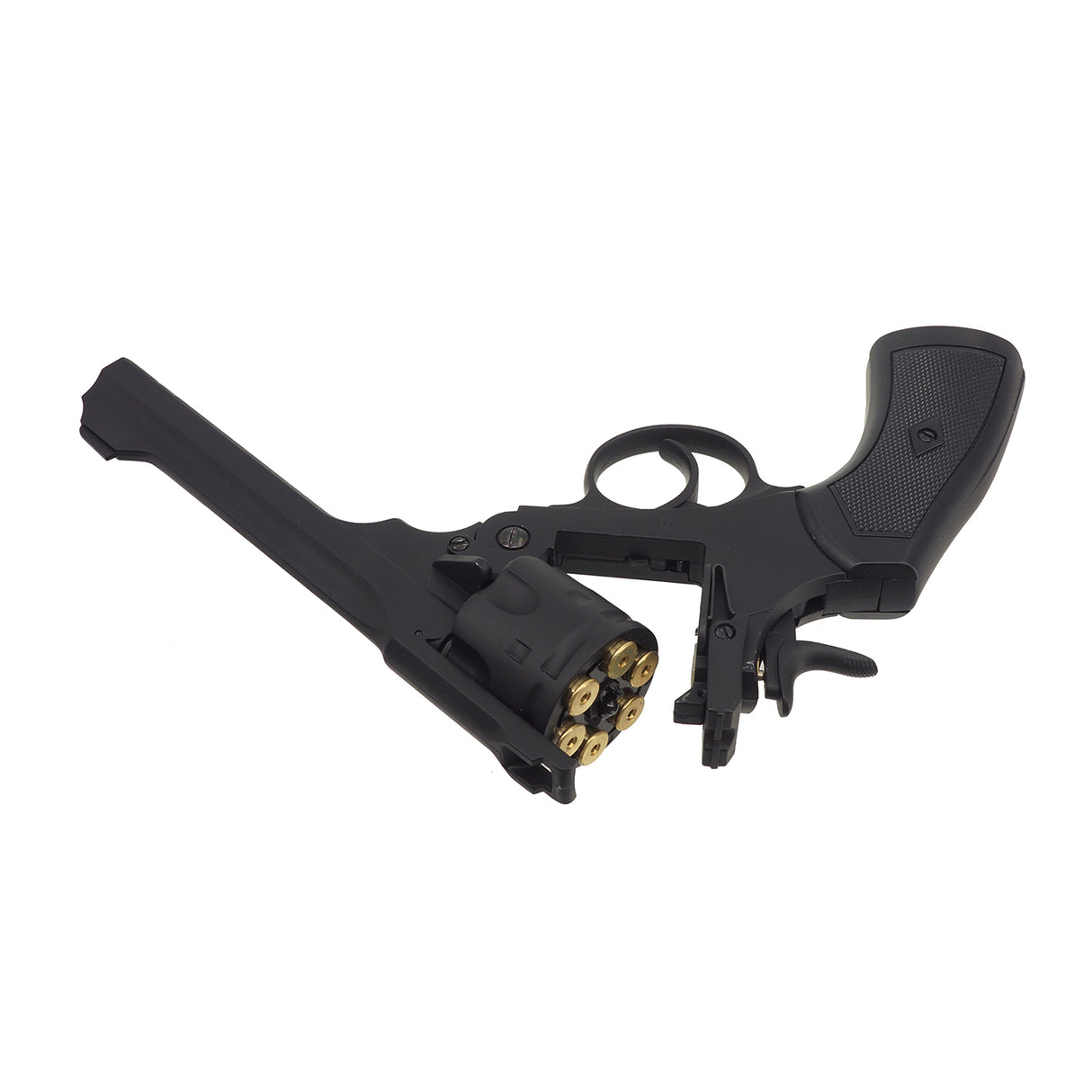 WELL Webley MKVI 1915 6 Inch CO2 Airsoft Revolver ( WELL-G293 )