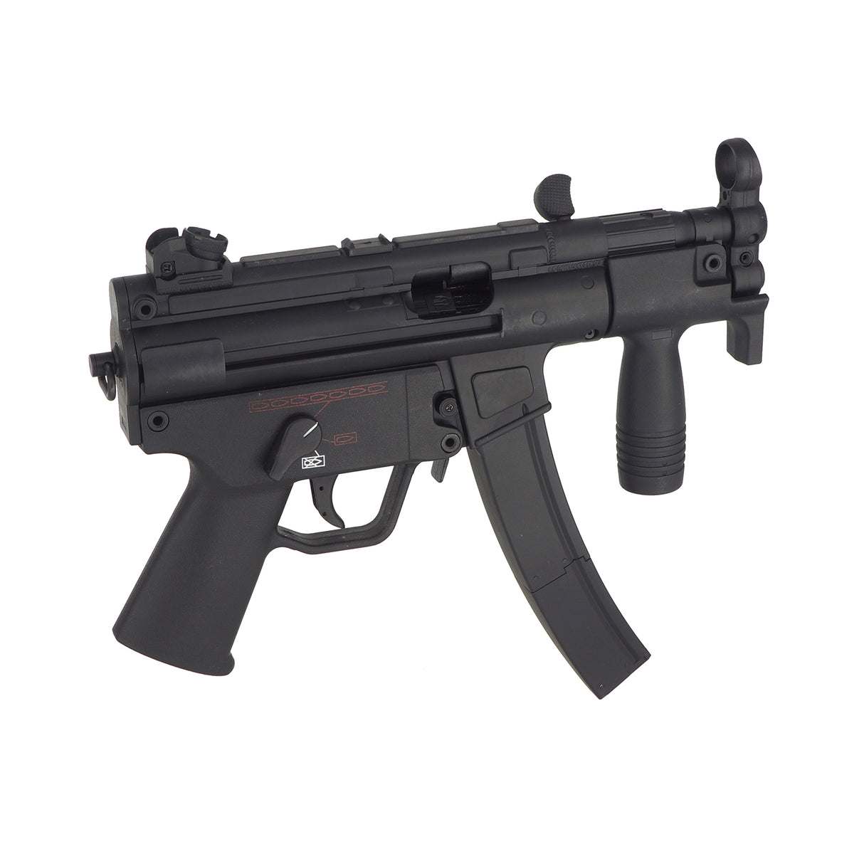 WELL MP5K Gas Blowback SMG ( WELL-G55 )