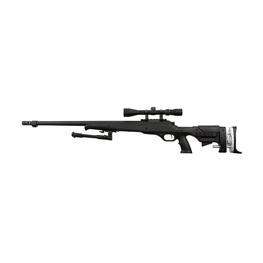 WELL MSR338 Bolt Action Sniper Rifle w/Scope and Bipod  ( WELL-MB12D )