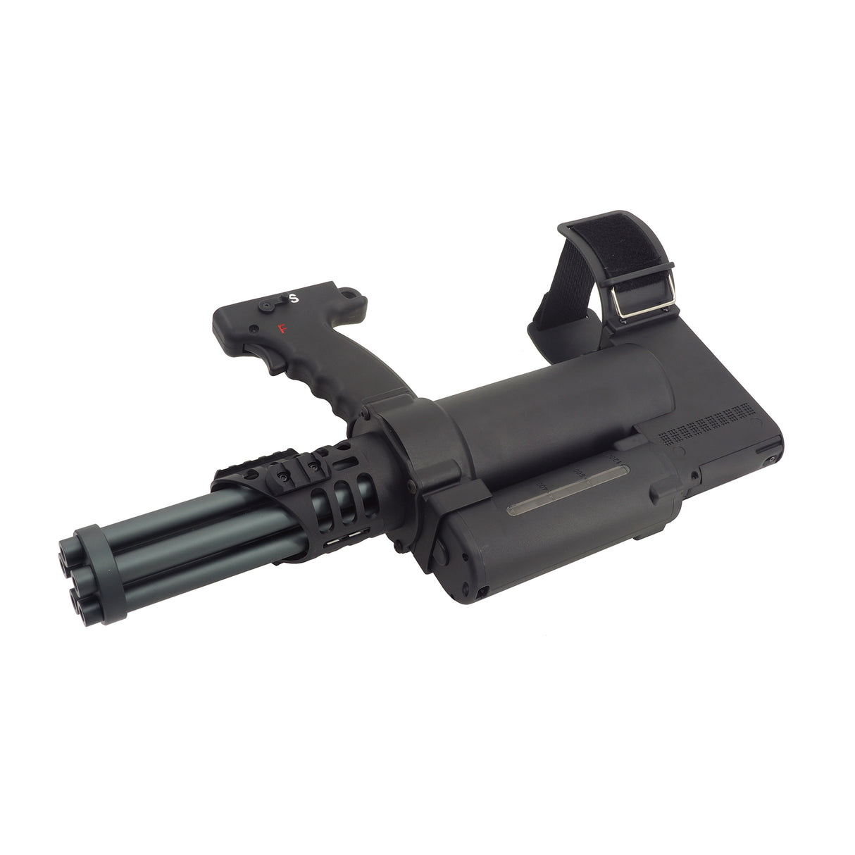 WELL Pro Arm-Mounted Rotary Minigun AEG ( WELL-WE23-L )