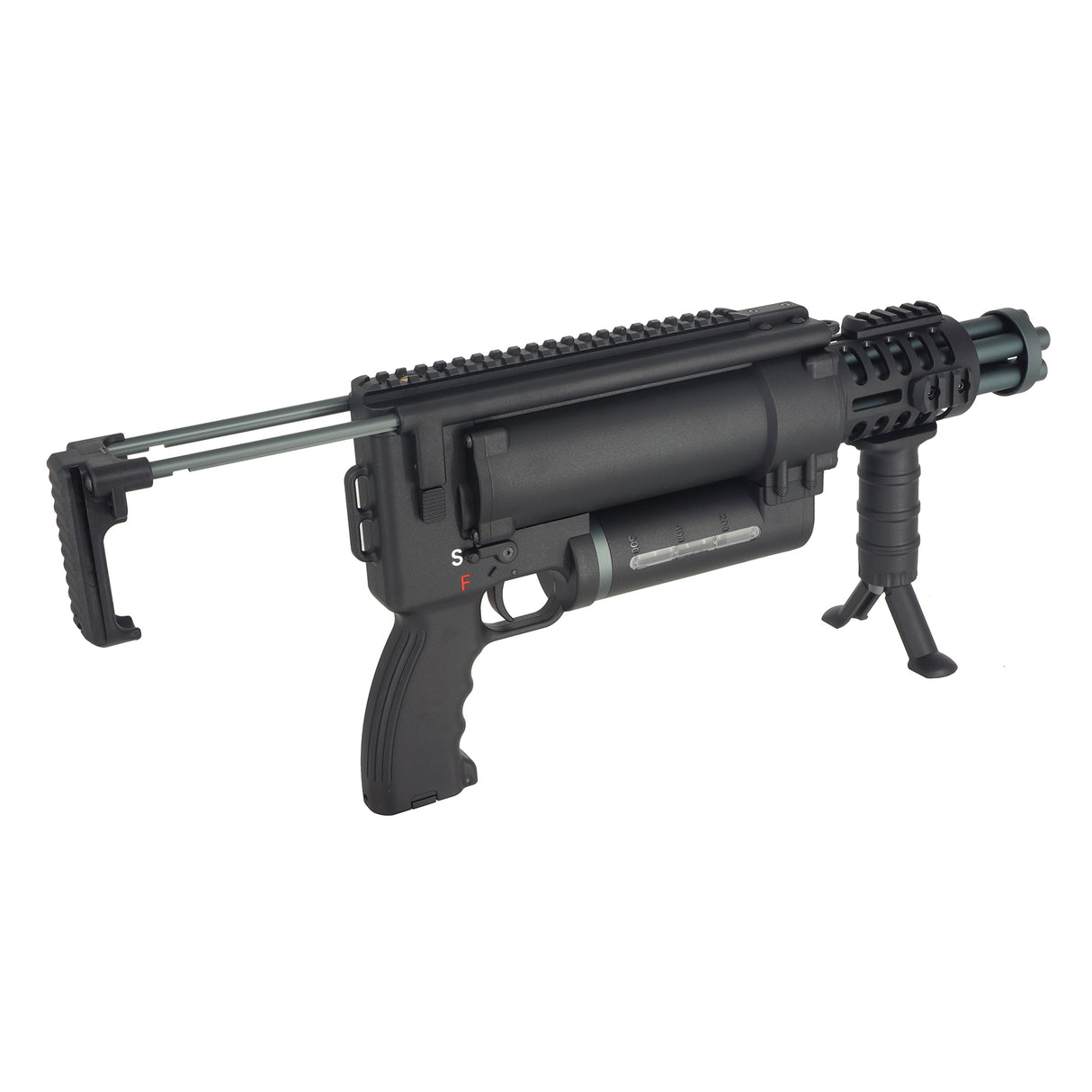 WELL Pro Compact Rotary Minigun AEG ( WELL-WE23-MINI )