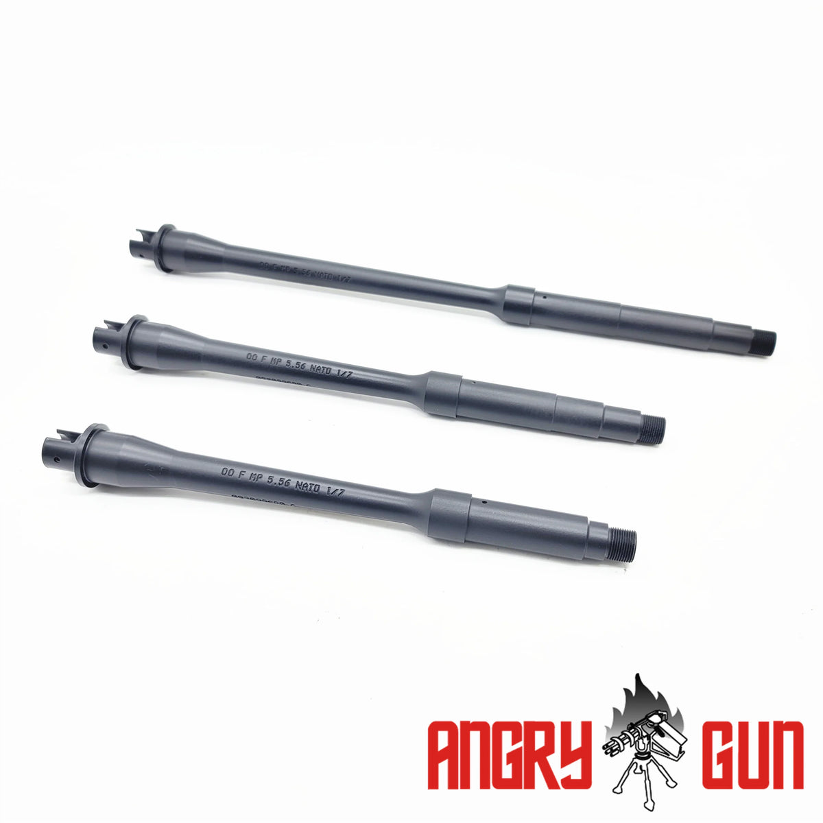 Angry Gun MK14/MK16 DD GOV Aluminum Outer Barrel Set for Marui MWS M4 ( 20220203 )