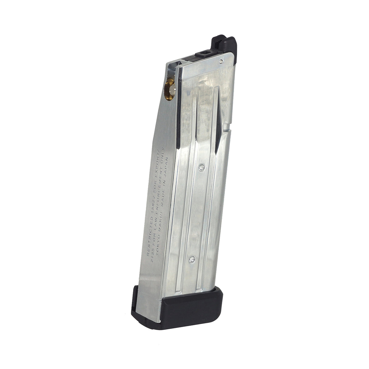 Tokyo Marui 31 Rounds Gas Magazine -Silver for Hi-Capa 5.1 GBB ( MAG-HC51S )