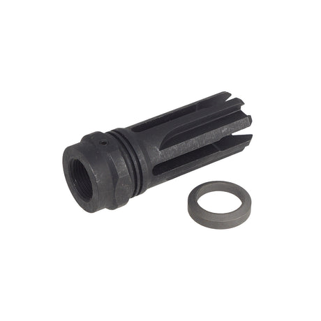 5KU Venom Style Steel Flash Hider for 14mm- ( 5KU-247 )