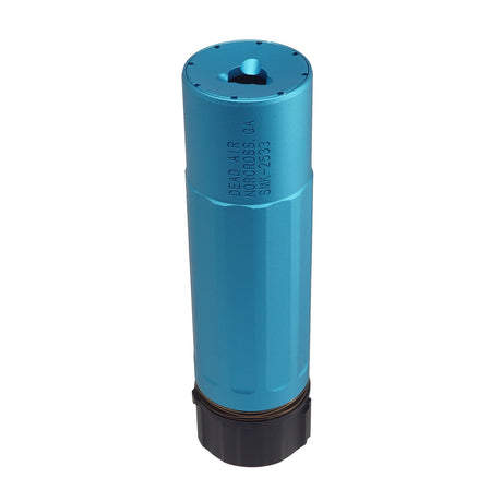 5KU DA Sandman-K Training Blue Airsoft Suppressor for 14mm- ( 5KU-315-BU )