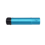 5KU DA Sandman-L Training Blue Airsoft Suppressor for 14mm- ( 5KU-316-BU )