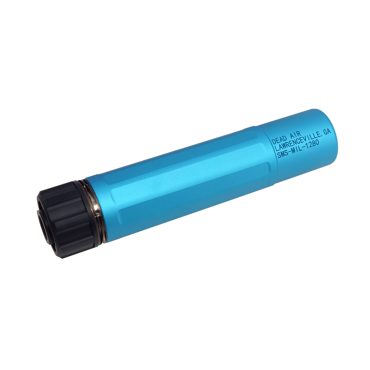 5KU DA Sandman-L Training Blue Airsoft Suppressor for 14mm- ( 5KU-316-BU )