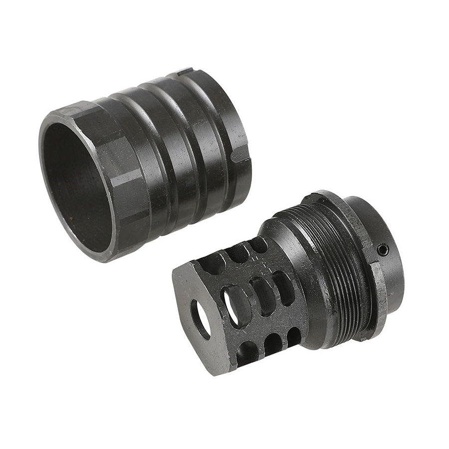 5KU 360 X37 AK Muzzle Brake with Blast Shield ( 24mm+ ) ( 5KU-336 )