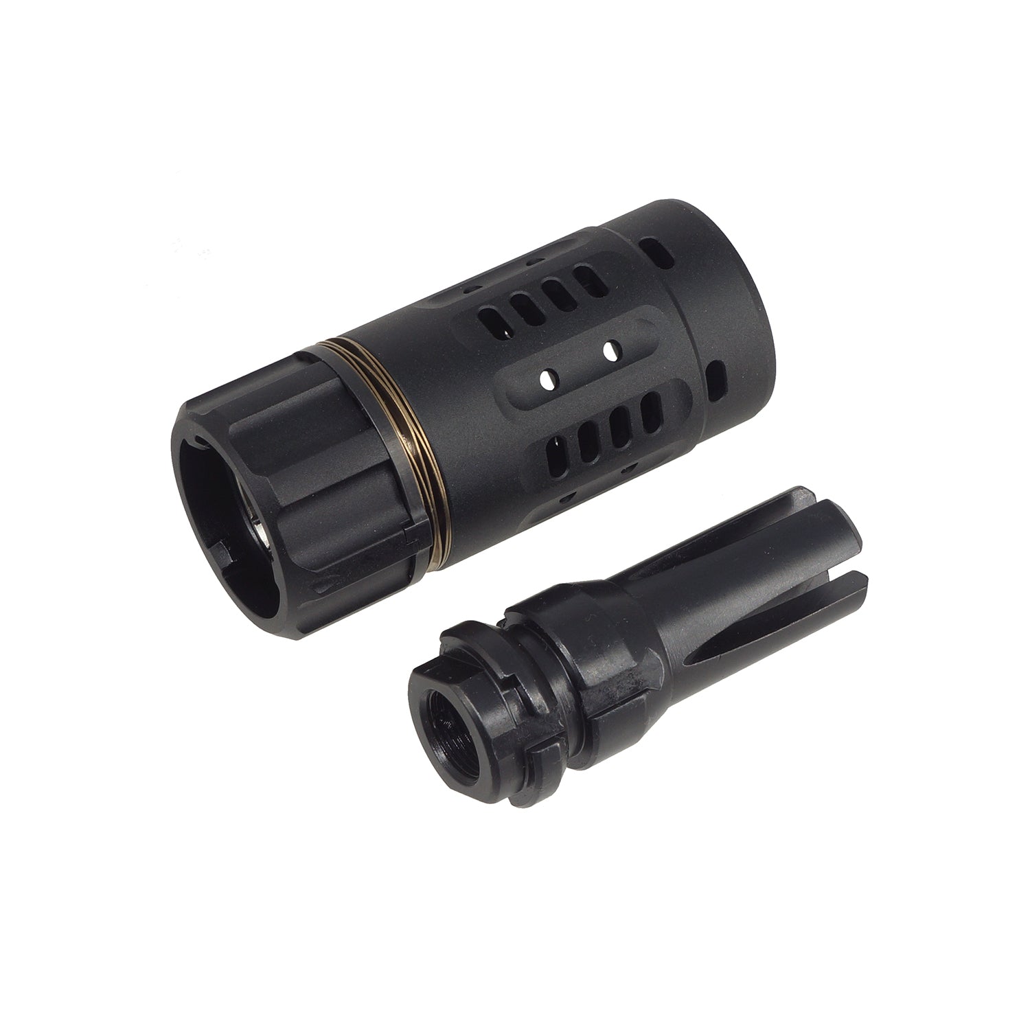 5KU Dead Air Pyro Enhanced Airsoft Muzzle Brake for 14mm
