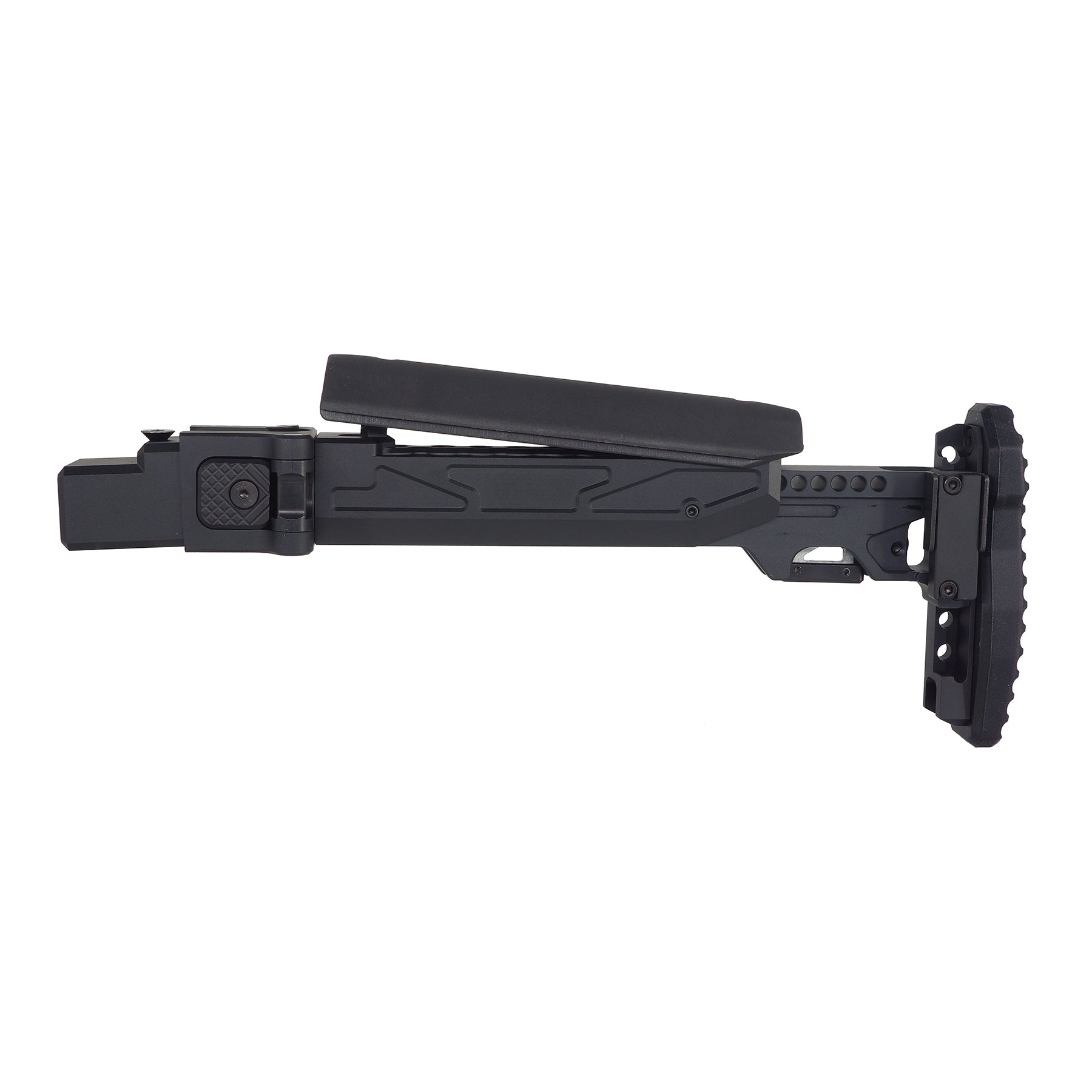 5KU KPYK Folding Telescopic Buttstock w/ Cheek Riser for GHK AKM V2 ...