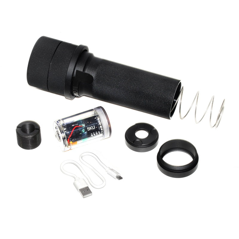 5KU PBS-1 Mini Supressor with Spitfire Tracer Unit for AK Airsoft ( BBP-148 )