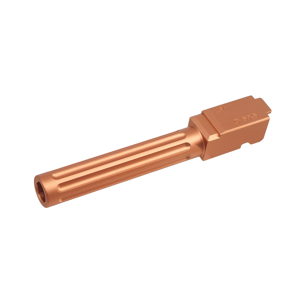 5KU Aluminium Fluted Barrel for Marui G17 / G18 GBB Airsoft ( GB-427-GD )