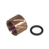 5KU Diagonals Knurled Thread Protector for 14mm- ( 5KU-GB-456 ) Bronze