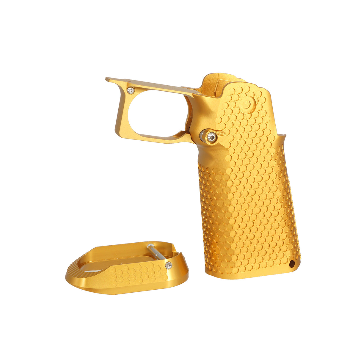 5KU CNC Aluminum Grip Type.1 for Marui Hi-Capa GBB ( 5KU-GB-489 ) gold