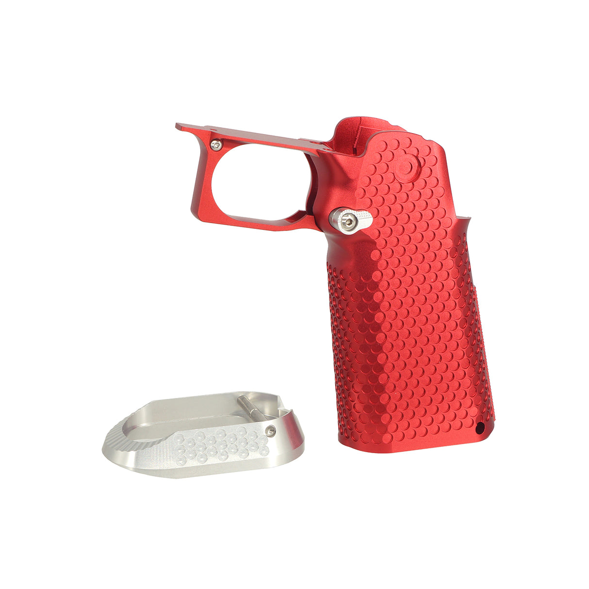 5KU CNC Aluminum Grip Type.1 for Marui Hi-Capa GBB ( 5KU-GB-489 ) RED