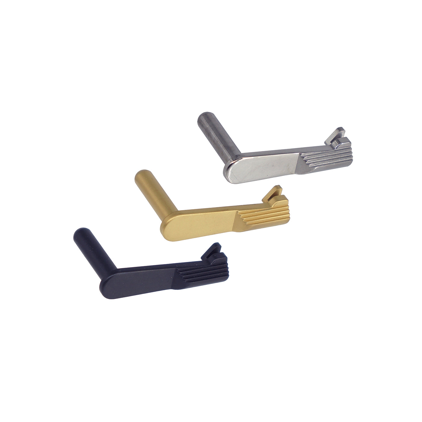 String Slide Stop 5KU Stainless Steel Slide Stop Type.3 for Marui Hi-Capa GBB Airsoft ...