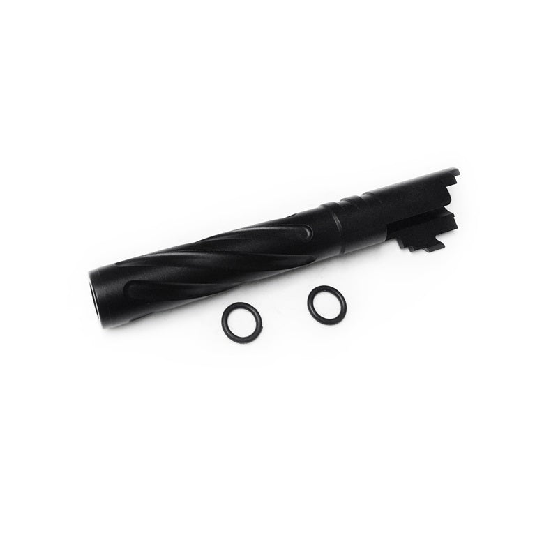 5KU Gloss Aluminium Tornado Outer Barrel for Marui Hi-Capa 5.1 GBB Airsoft Pistol ( GB-521-B )