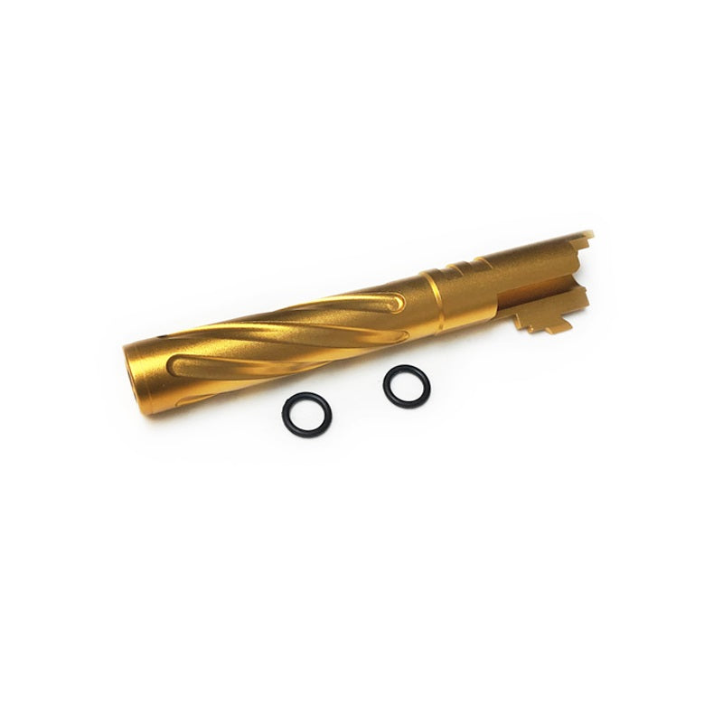 5KU Gloss Aluminium Tornado Outer Barrel for Marui Hi-Capa 5.1 GBB Pistol ( GB-521-B )