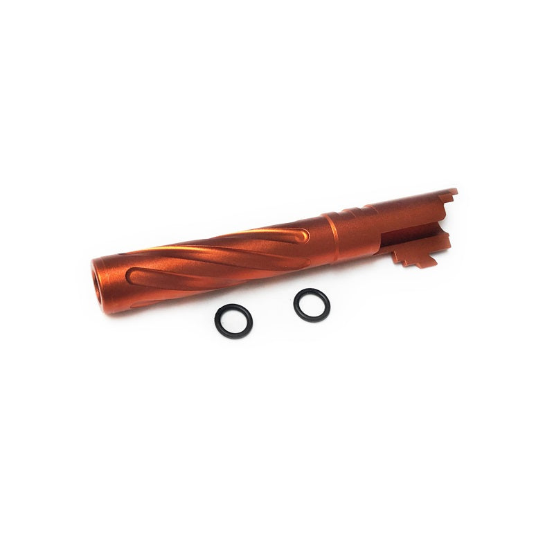 5KU Gloss Aluminium Tornado Outer Barrel for Marui Hi-Capa 5.1 GBB Airsoft Pistol ( GB-521-B )