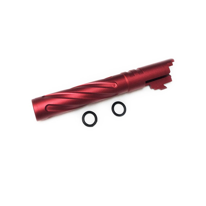 5KU Gloss Aluminium Tornado Outer Barrel for Marui Hi-Capa 5.1 GBB Airsoft Pistol ( GB-521-B )