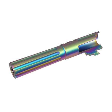 5KU 4.3 Inch Stainless Outer Barrel M11-CW for Marui Hi-Capa GBB Rainbow