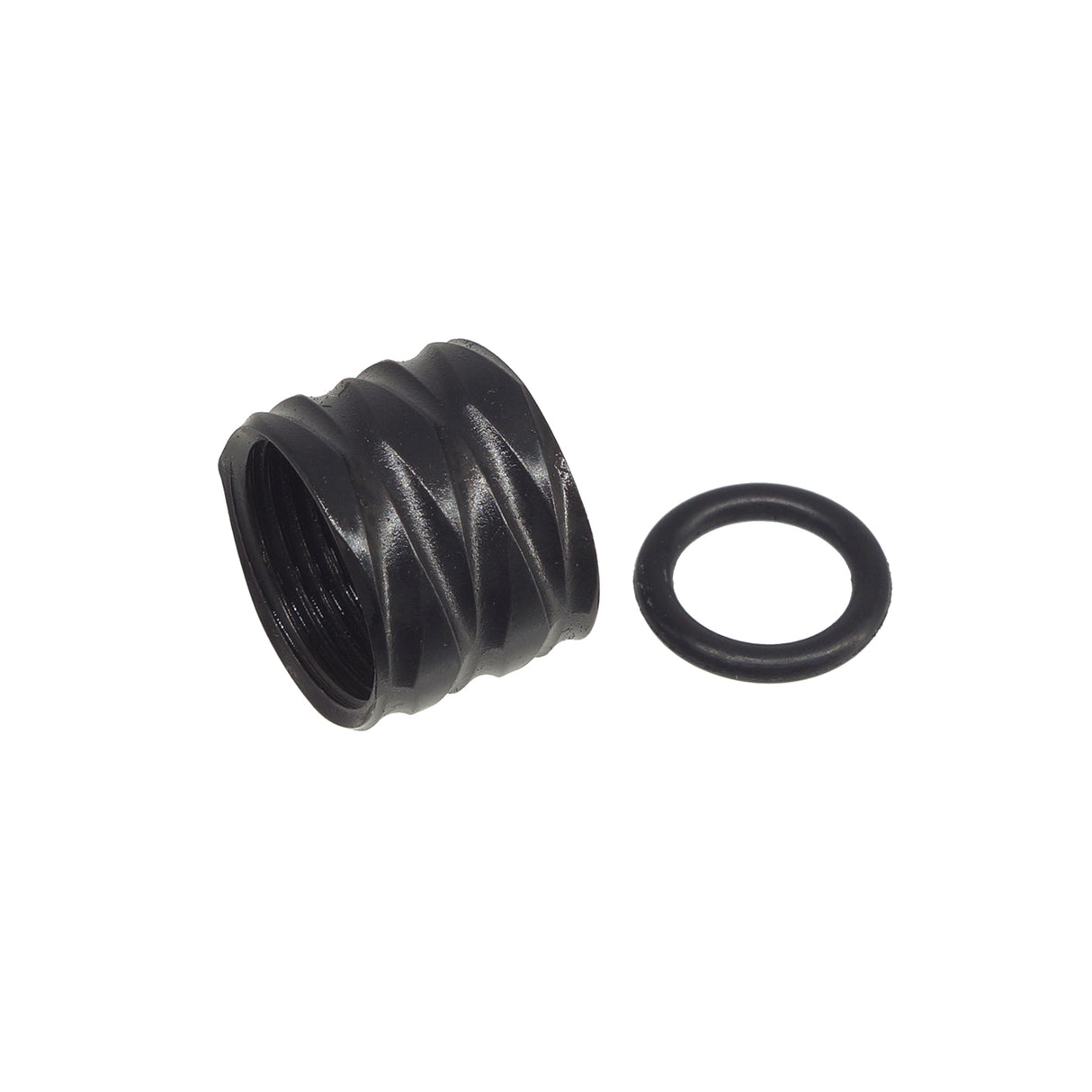 5KU Rhombus Knurled Thread Protector for 14mm- ( 5KU-GB-578 )