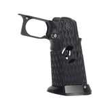 5KU CNC Aluminum Grip Type.6 for Marui Hi-Capa GBB Airsoft ( 5KU-GB-585 ) BK