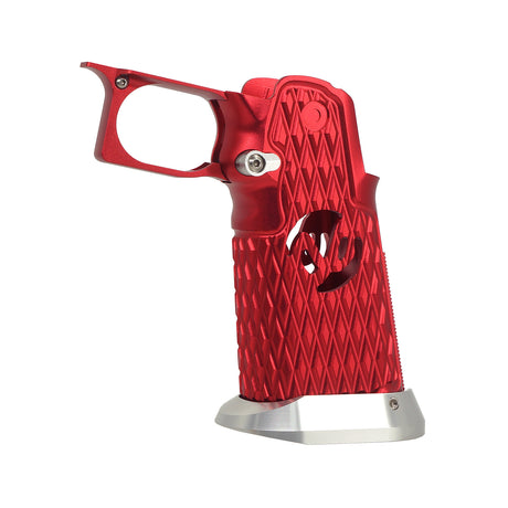 5KU CNC Aluminum Grip Type.6 for Marui Hi-Capa GBB Airsoft ( 5KU-GB-585 ) RD