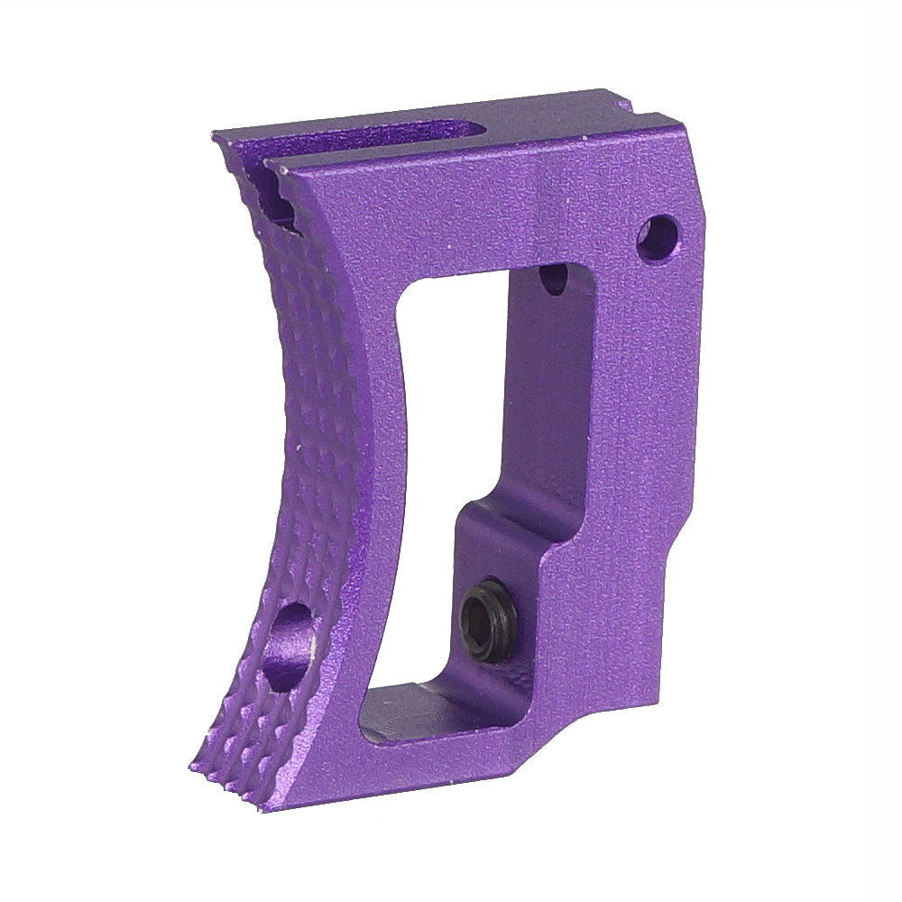 5KU Aluminum Long Curved Adjustable Trigger for Marui Hi-Capa GBB ( GB-637 )