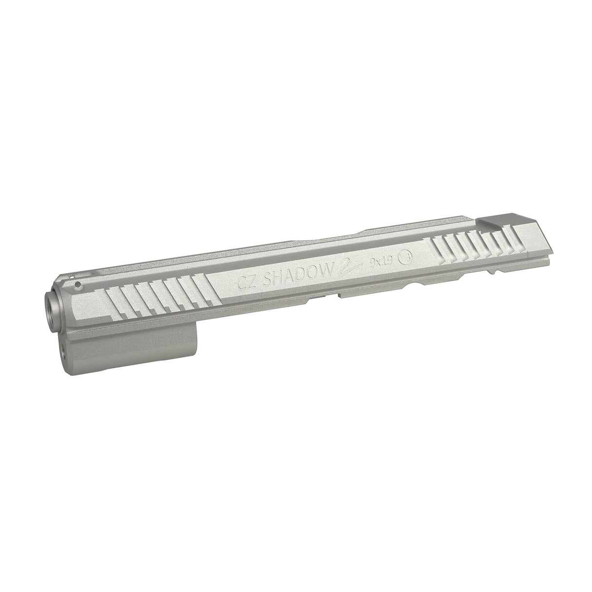 5KU CNC Aluminum Slide for KJW CZ Shadow2 GBB Airsoft ( GBSD2003 ) silver