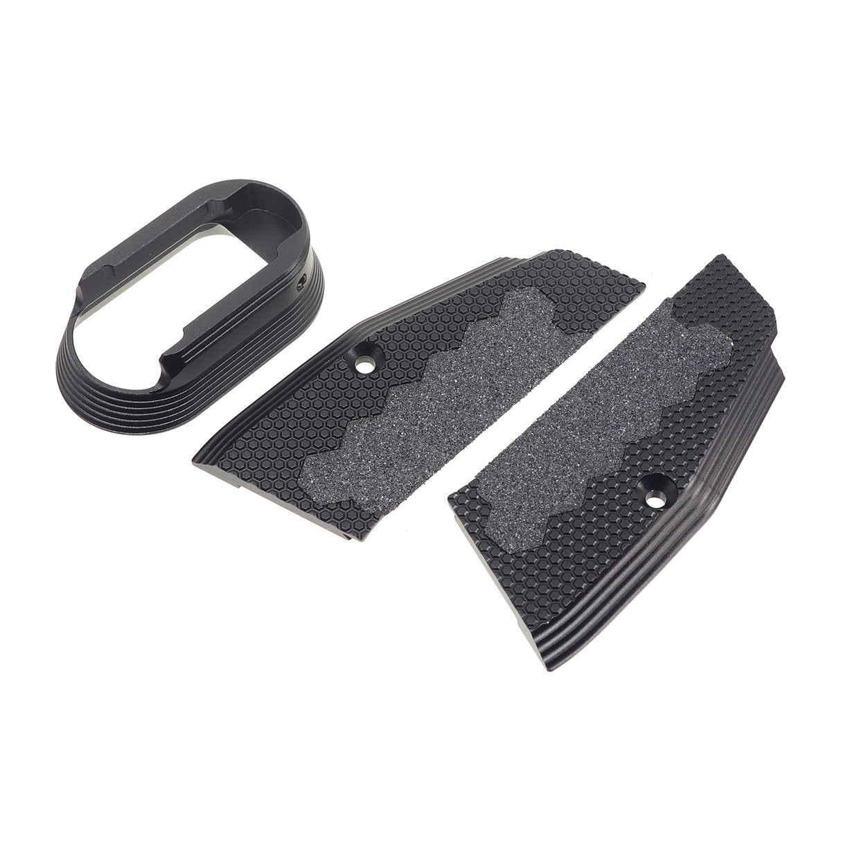 5KU CNC Aluminum Short Grip Panel and Magwell for KJW/ASG Shadow2 ( GBSD2028 )