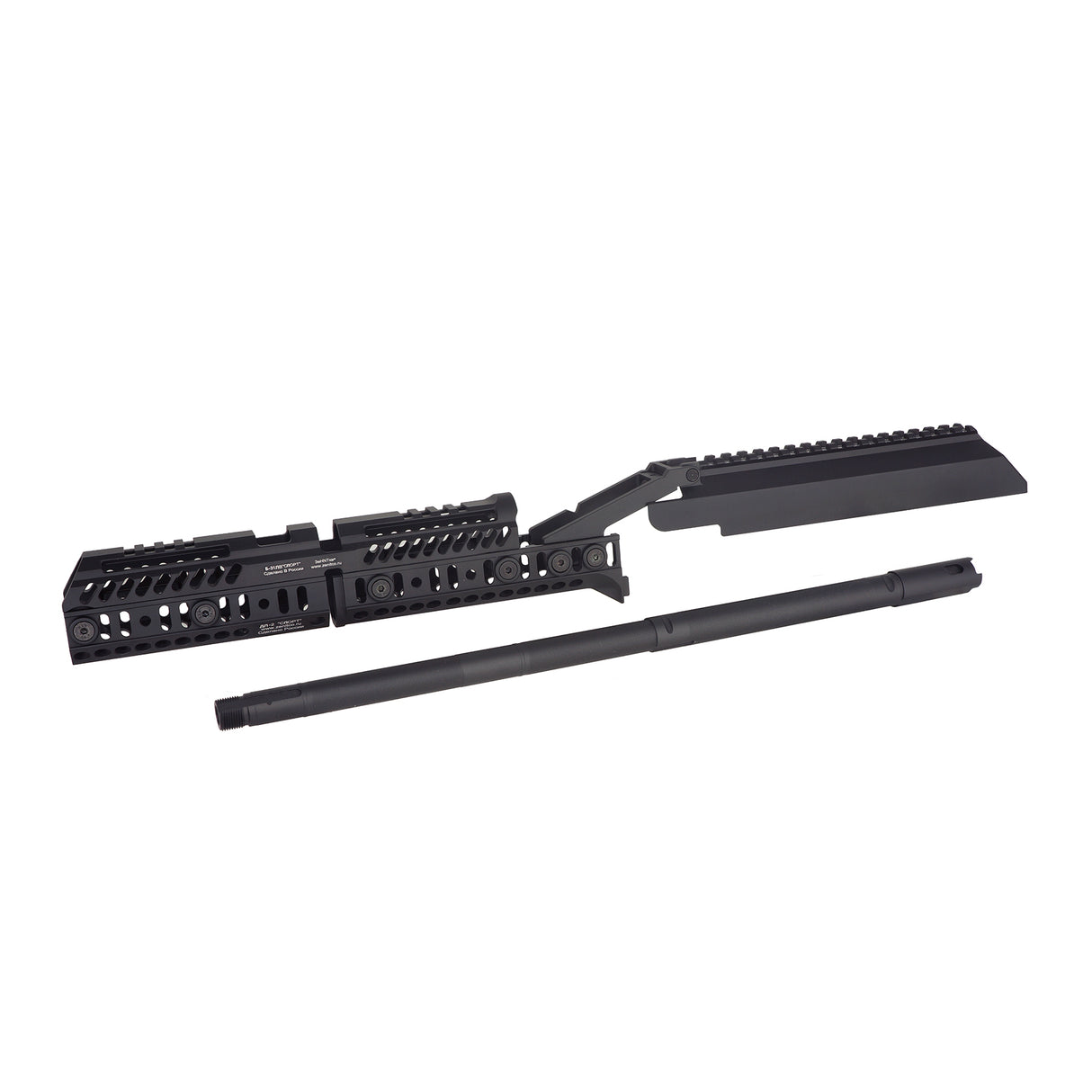 5KU SPORT4 and B33 Tactical Handgaurd Kit for Marui AKM GBB ( GBTMAK001BK )
