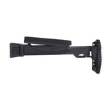 5KU KPYK Folding Telescopic Buttstock w/ Cheek Riser for Marui AKM GBB ( GBTMAK007BK )
