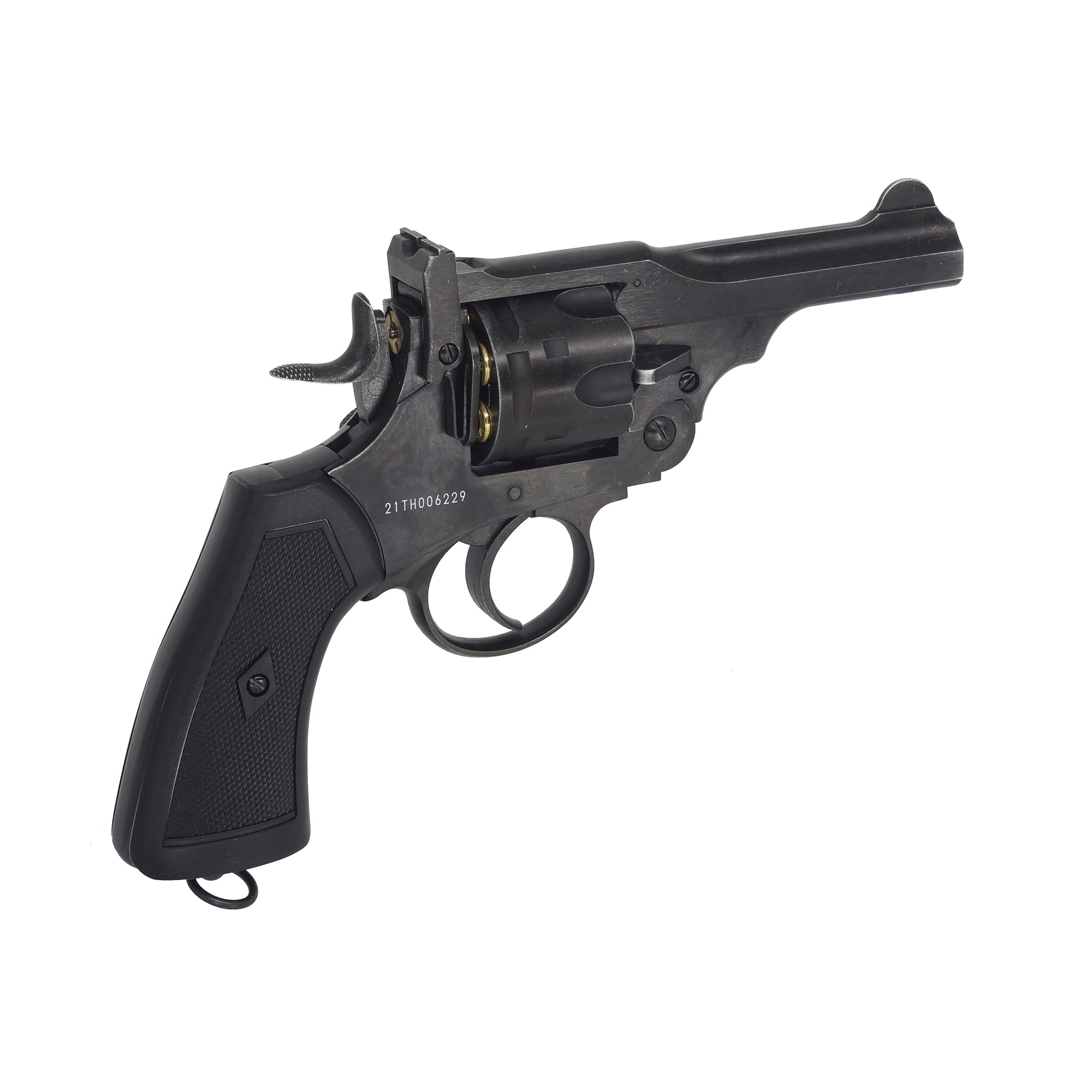 Wingun Revolver WinGun Webley MK VI .455 4 Inch Co2 Airsoft Revolver Police Model Aged ...