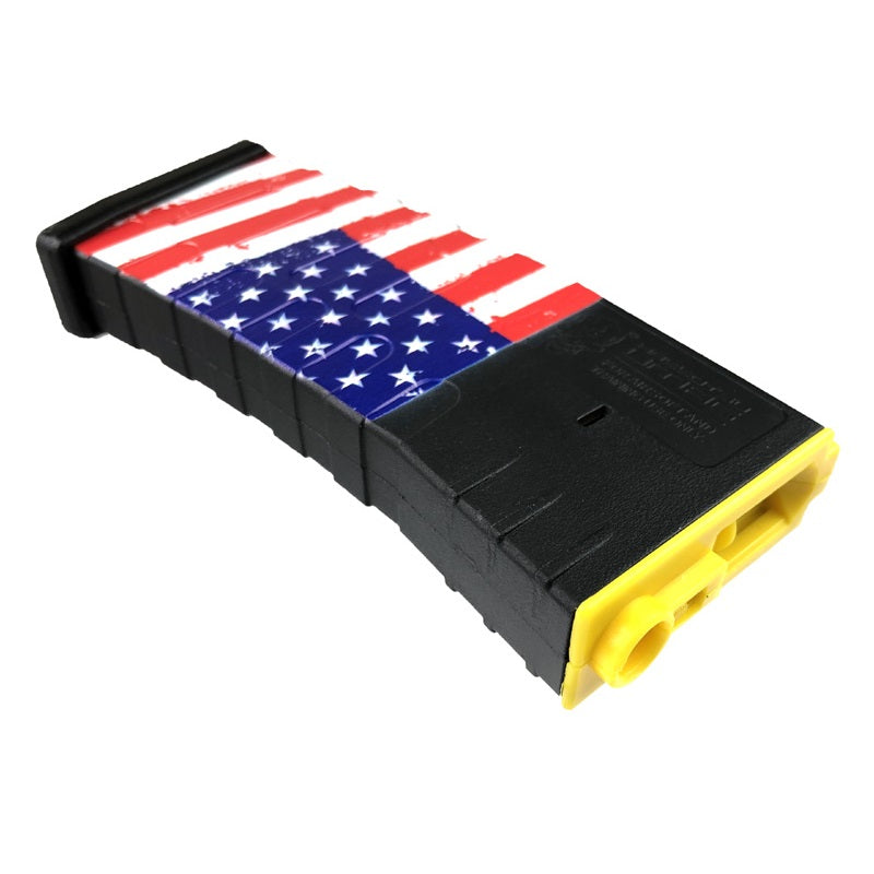 APS High Cap U-Mag Magazine for M4 AEG with American Flag ( AER124 )