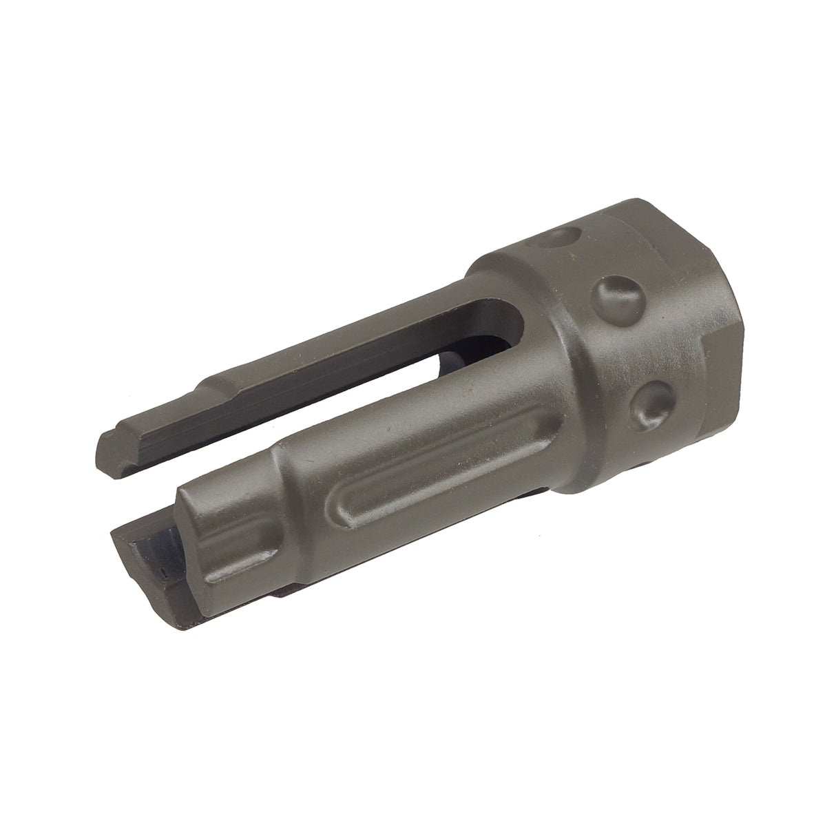 Army Force QDC 3 Prong Steel Flash Hider for 14mm- ( FL0048 )
