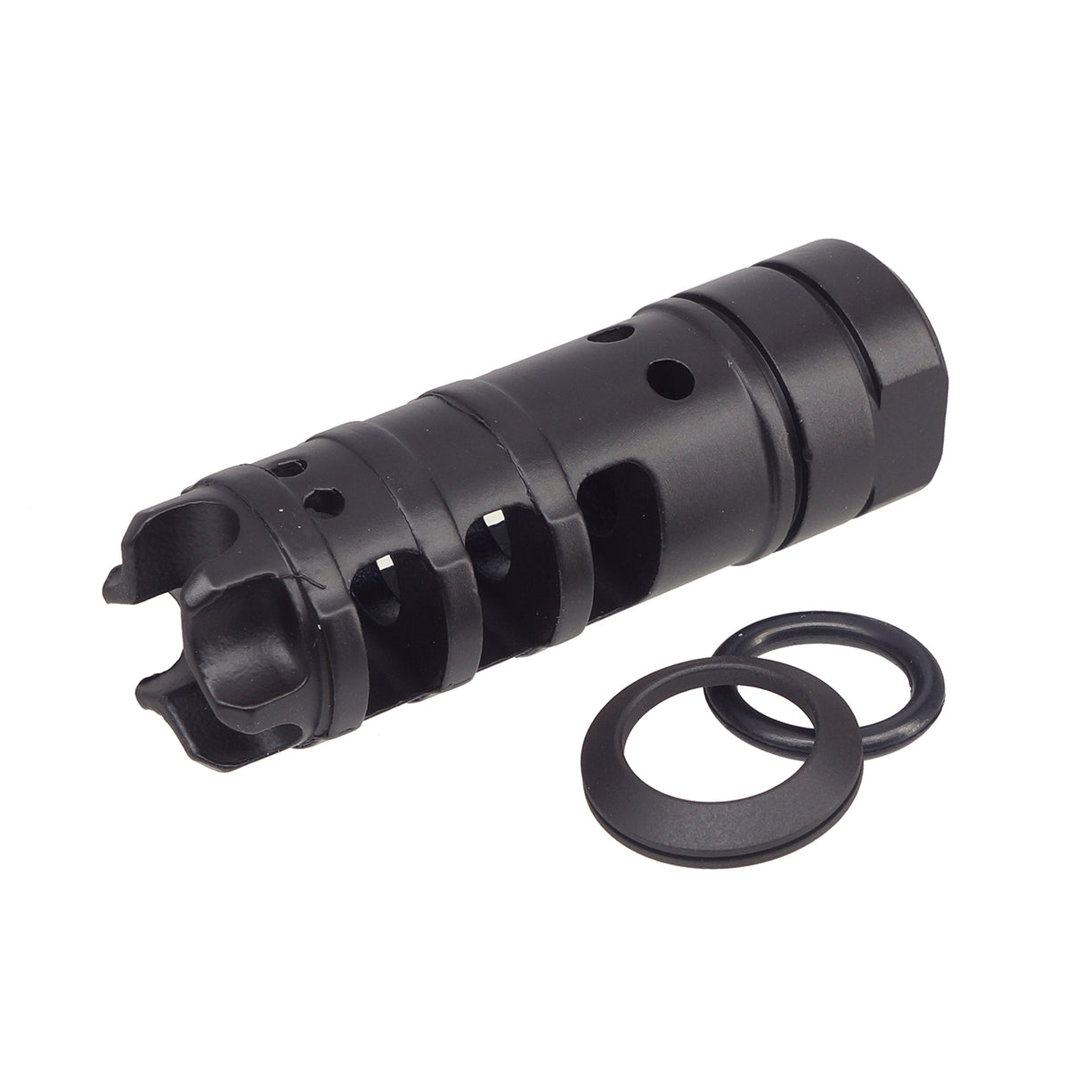 Army Force Steel Dragon Style Flash Hider for 14mm- ( FL0067 )