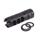 Army Force Steel Dragon Style Flash Hider for 14mm- ( FL0067 )