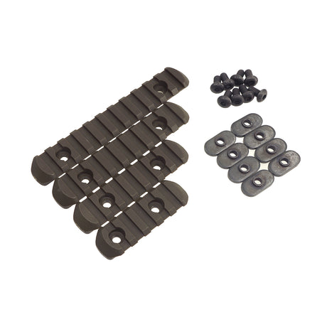 Army Force Polymer Rail Section for Magpul MOE Handguard ( AF-MT0030BK )