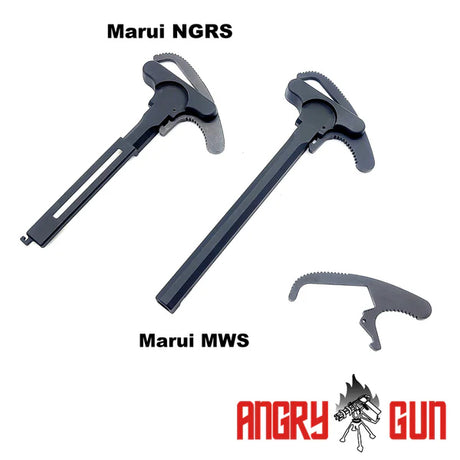 Angry Gun L119A2 Charging Handle Latch for Marui MWS M4