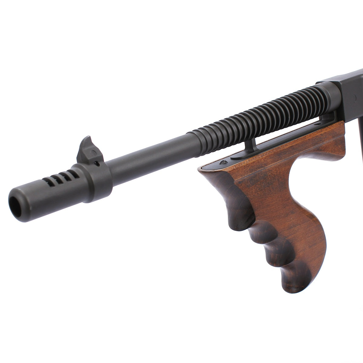 King Arms Thompson M1928 Chicago AEG Airsoft - Faux Wood ( AG-258-BK )