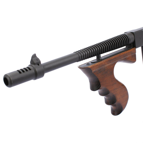 King Arms Thompson M1928 芝加哥 AEG 氣槍 - 仿木 ( AG-258-BK )