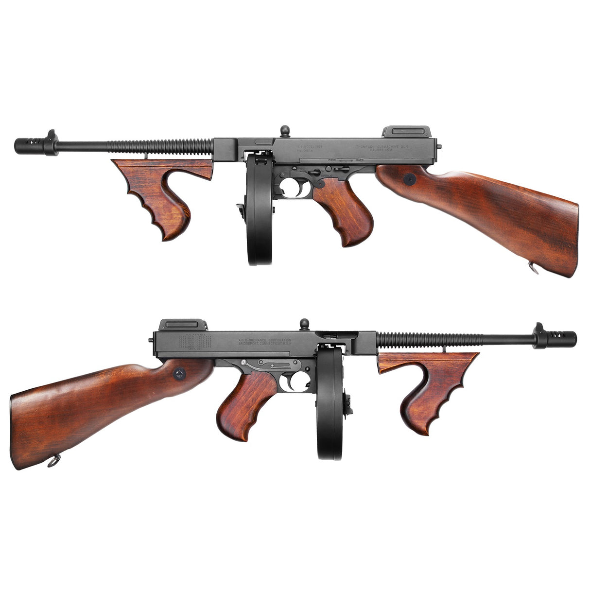 King Arms Thompson M1928 芝加哥 AEG 氣槍 - 實木 ( AG-258-WO )
