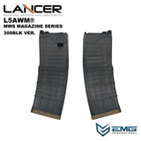 Angry Gun Lancer L5AWM V2 Translucent Gas Magazine for Marui MWS M4