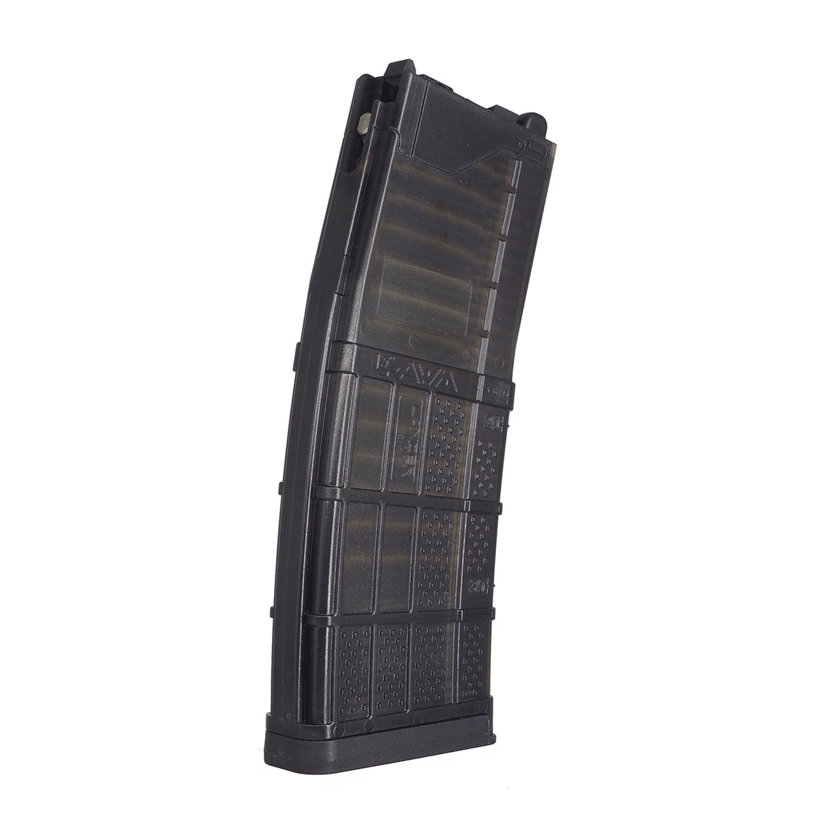 Angry Gun Lancer L5AWM V2 Translucent Gas Magazine for Marui MWS M4