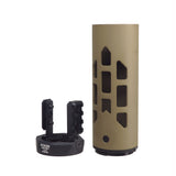 Angry Gun 6.5 Inch Carbon Fiber M-RAC Style Suppressor Shield Type-A