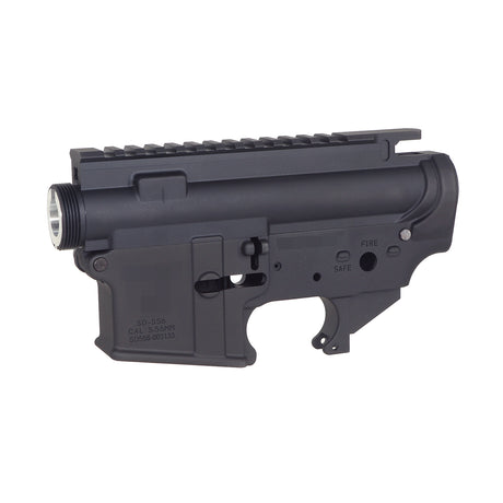 Angry Gun CNC Aluminum Forged Receiver Set for Marui MWS M4 ( MWSFRS-G ) Geissele