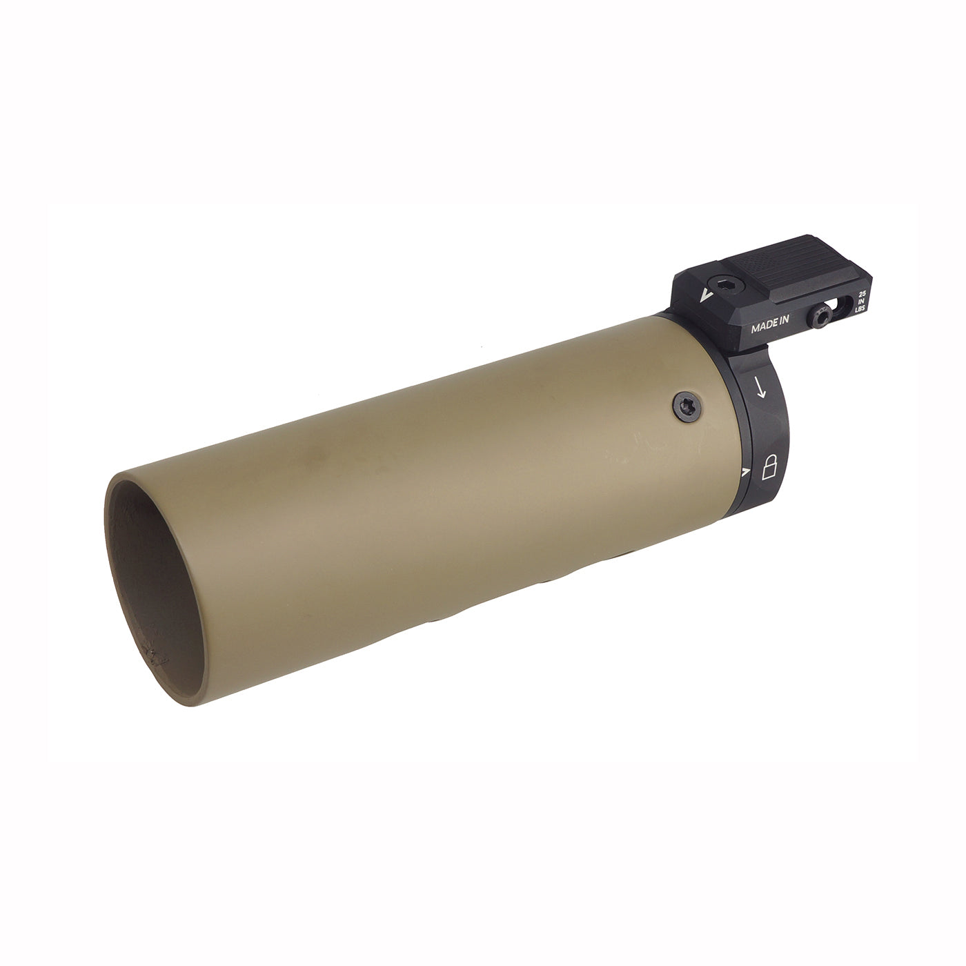 Angry Gun 6.5 Inch Carbon Fiber U-RAC Style Suppressor Shield – 18